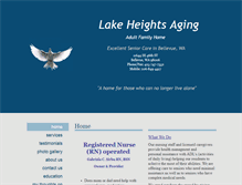 Tablet Screenshot of excellentseniorcare.com